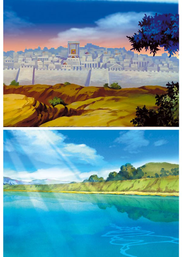 Illustrations for DVD booklet, Edizioni San Paolo