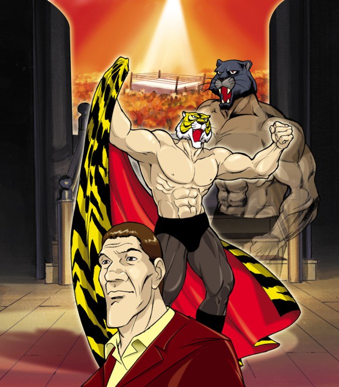 Tiger Mask, DVD cover for Mondo TV