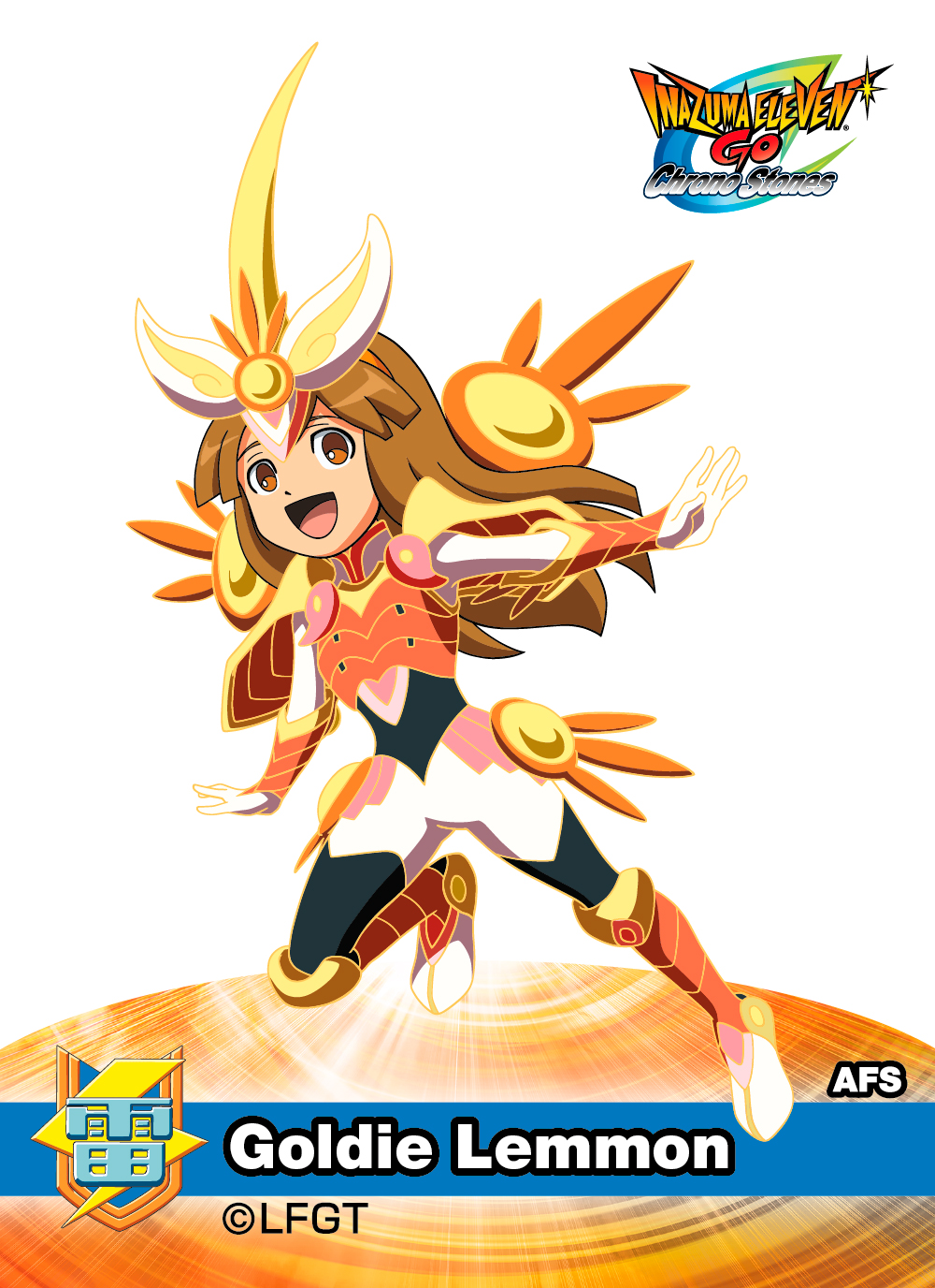 Inazuma Eleven Go - Luciano Costarelli Goldie Lemmon