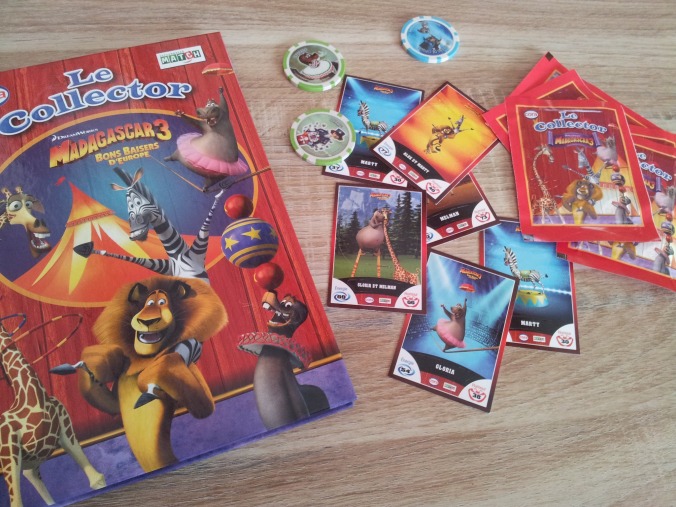Collector Madagascar 3 con Stickers-card e Chips - Luciano Costarelli