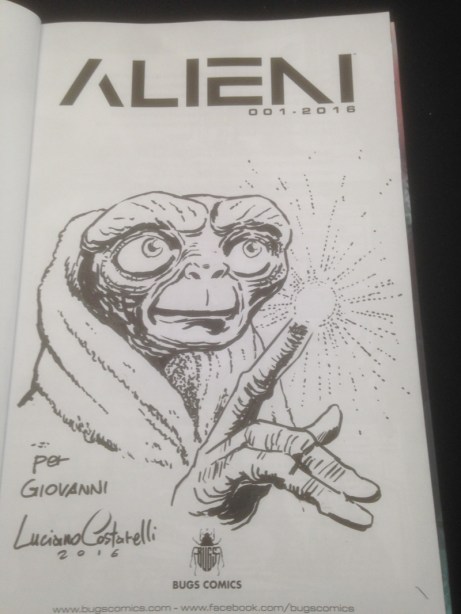 E.T.- Disegno per Alieni di Luciano Costarelli