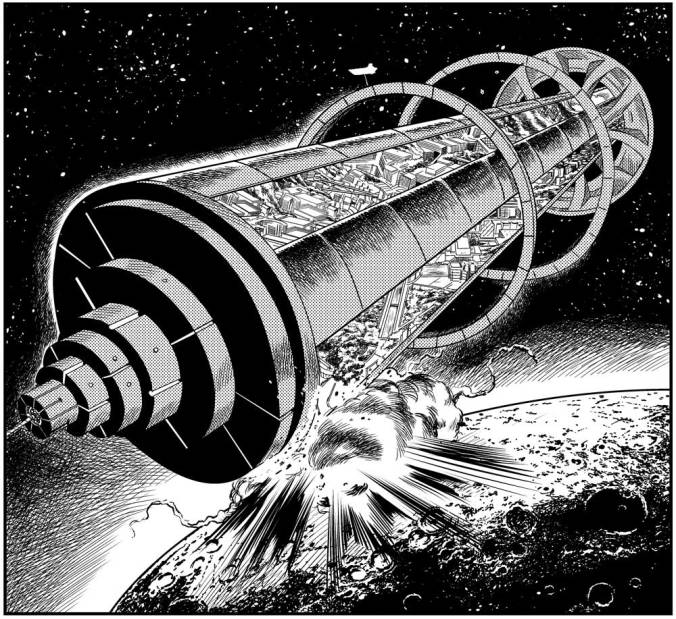 O'Neill Space Station by Luciano Costarelli