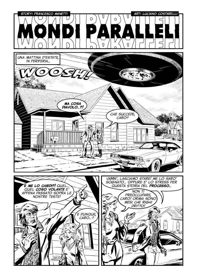 SF comics by Luciano Costarelli