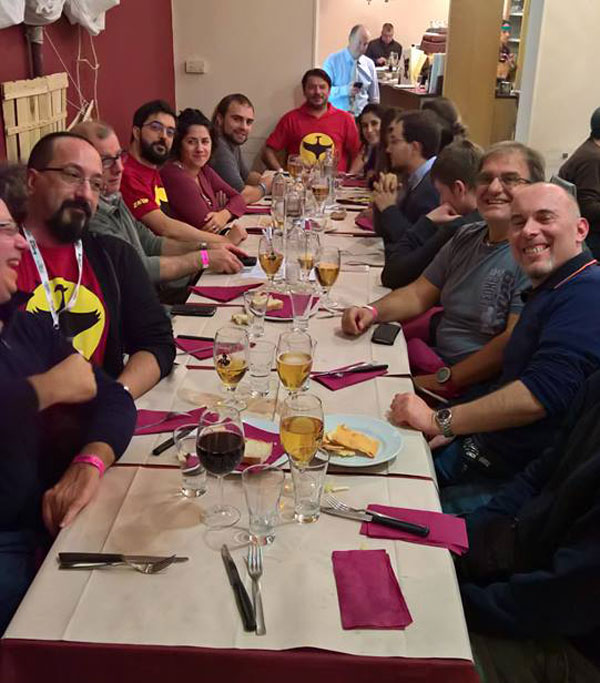 Pizzata Zagoriana a Lucca, organizzata dalla pagina "ZAGOR lo spirito con la scure"